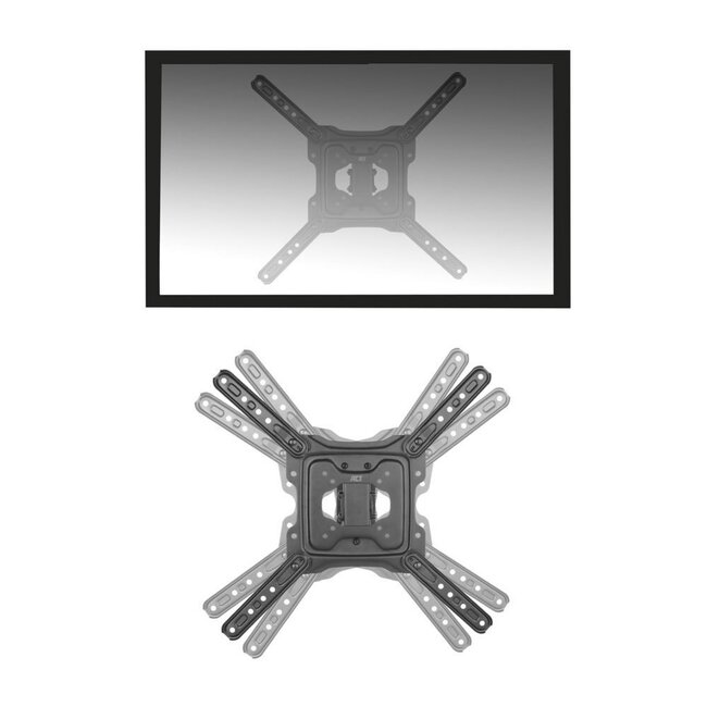 ACT AC8354 | Verstelbare TV-beugel | 23-55" | max 50kg | VESA 400x400