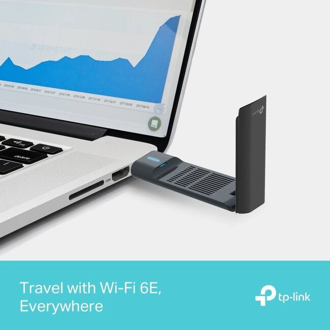 TP-Link Archer TXE70UH | Wi-Fi 6E USB-adapter | Tri-Band AXE5400 | Tot 5400 Mbit/s