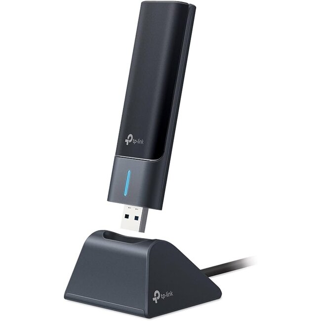 TP-Link Archer TXE70UH | Wi-Fi 6E USB-adapter | Tri-Band AXE5400 | Tot 5400 Mbit/s