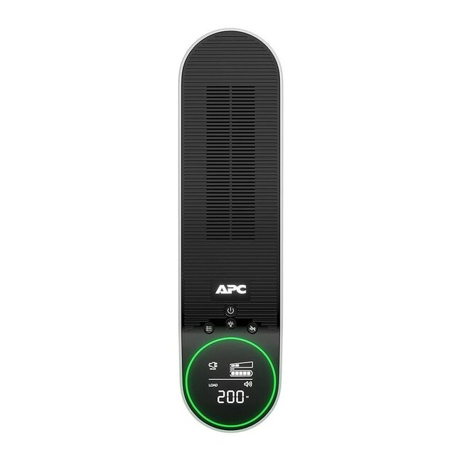 APC Back‑UPS Pro Gaming BGM2200‑GR | 2200 VA / 1320 W UPS | 4x Schuko + 2x IEC‑C13 | RGB + LCD-display