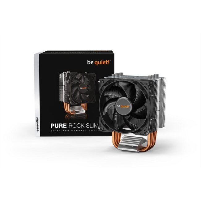 be quiet! Pure Rock Slim 2 | 130W TDP | 155mm Hoogte | 92mm Fan | CPU Luchtkoeler