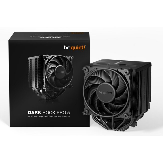 be quiet! Dark Rock Pro 5 | 270W TDP | 168mm | CPU Luchtkoeler