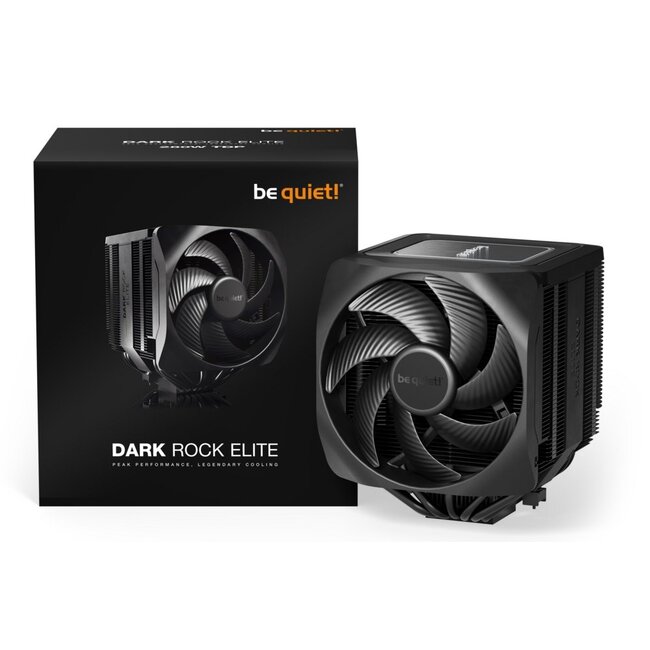 be quiet! Dark Rock Elite | 280W TDP | 168mm Hoogste | 135mm Fans | CPU Luchtkoeler
