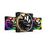 be quiet! Light Wings 140mm PWM High-Speed | 140mm Behuizingsventilator | Zwart | Triple Pack (3 stuks)