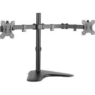 Logilink LogiLink BP0045 | Verstelbare Monitor-bureausteun | Tot 32" | Max 8kg | VESA 100x100 | 2 Monitoren