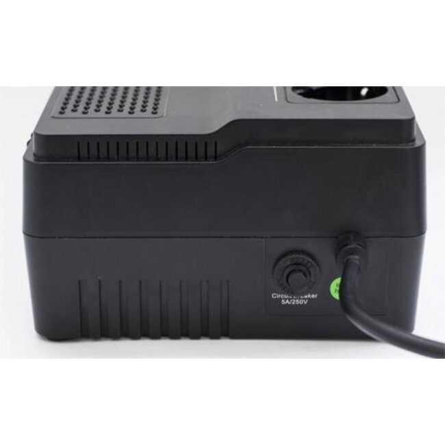 APC Easy UPS BV1000I-GR | 1000 VA / 600 W | 4x Schuko Stopcontacten | AVR Spanningstabilisatie | LED-Statusindicator | Compact Ontwerp