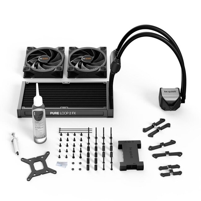 be quiet! PURE LOOP 2 FX 280mm | All-in-One CPU Waterkoeler | Zwart