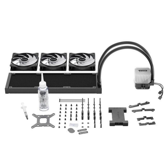 be quiet! LIGHT LOOP 360mm | All-in-One CPU Waterkoeler | Zwart