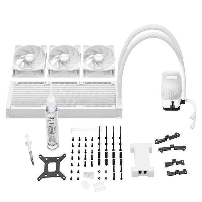 be quiet! LIGHT LOOP 360mm | All-in-One CPU Waterkoeler | Wit
