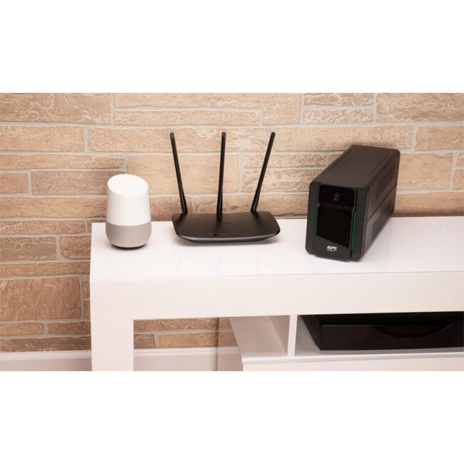 APC Back-UPS BX950MI | 950 VA | 6 Stopcontacten | Automatische Spanningcorrectie | Bescherming Tegen Stroompieken