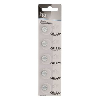 OEM HQ HQCR1220/5BL | CR1220 Knopcelbatterij | 5 Stuks