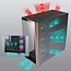 Azza Case  Neptun 491 | Midi Tower | RGB | Zwart en Hout