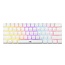 Baracuda DOLPHIN RGB 60% | Bedraad Gaming Toetsenbord | Red Switches | Anti-Ghosting | QWERTY | Wit