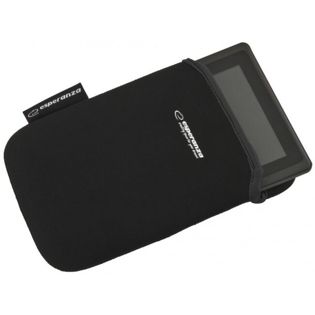 Esperanza ET171K Tablet Opbergmap/Sleeve | 17,8 cm (7") | Zwart
