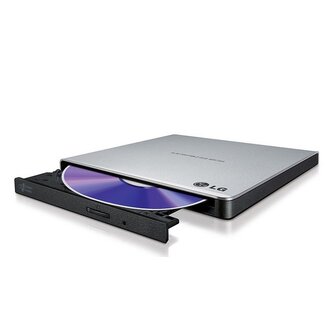 LG GP57ES40 | Extern Optisch Schijfstation | DVD±RW | Zwart/Zilver