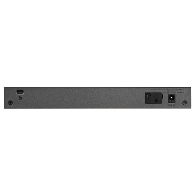 Netgear NETGEAR GS108LP | Unmanaged Switch | 8 Poorten | Gigabit Ethernet (10/100/1000 Mbps) | 8x PoE+ (60W) | FlexPoE | Fanless | 1U Rackmount