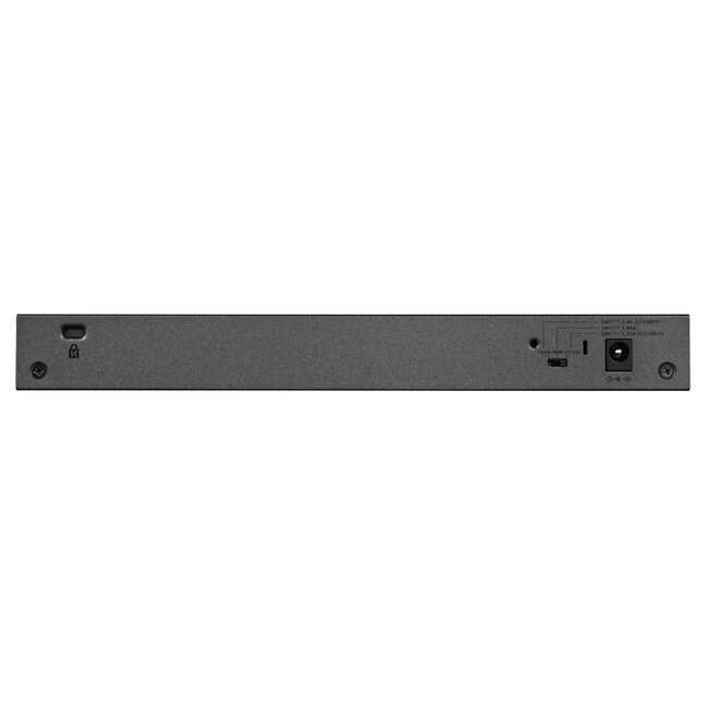 Netgear NETGEAR GS108LP | Unmanaged Switch | 8 Poorten | Gigabit Ethernet (10/100/1000 Mbps) | 8x PoE+ (60W) | FlexPoE | Fanless | 1U Rackmount