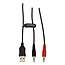 Baracuda HYDRA RGB Rainbow | Gaming Headset 3,5mm & USB | Wit