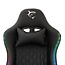 White Shark INDIANAPOLIS | Gamestoel met RGB-verlichting | Belastbaar tot 120 kg