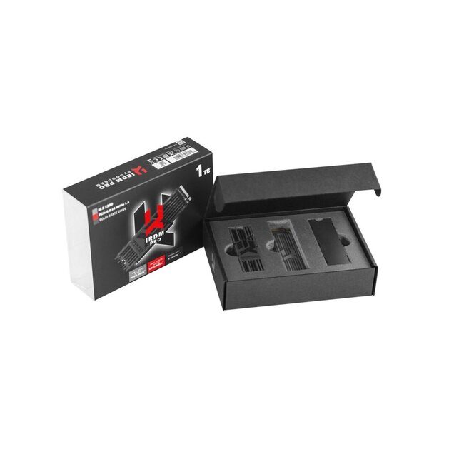 Goodram IRDM PRO | 2TB NVMe SSD | M.2 Gen4 | 7.000MB/s Lezen | 6.850MB/s Schrijven | Heatsink