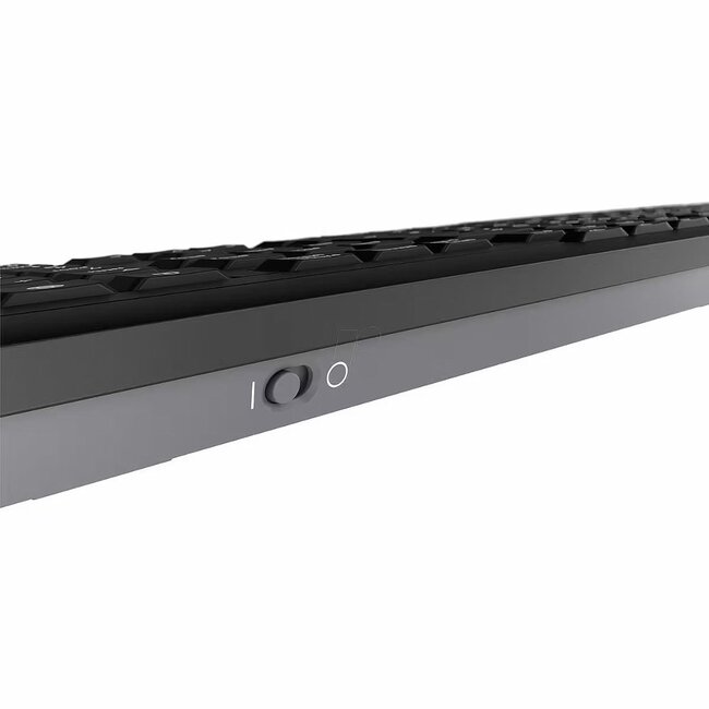 Cherry CHERRY Stream Wireless | RF en USB | QWERTY US International | Zwart