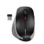 Cherry MW 8C Ergo | Ergonomische Draadloze Muis | Links- en Rechtshandig | RF + Bluetooth | 3200 DPI | Zwart/Grijs