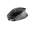 Cherry MW 8C Ergo | Ergonomische Draadloze Muis | Links- en Rechtshandig | RF + Bluetooth | 3200 DPI | Zwart/Grijs