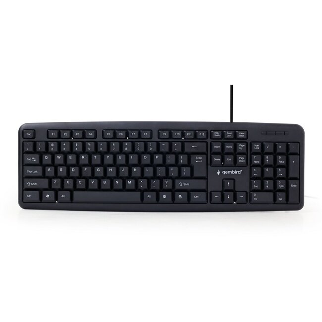 Gembird KB-U-103 | Bedraad Toetsenbord | QWERTY