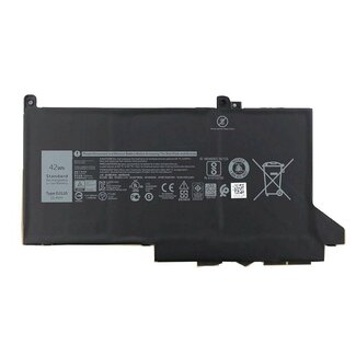 OEM Notebook Batterij voor Dell Latitude 7280, 7290, 7480, 7490, 7380, 7390 | 11.4V | 42Wh | 3600mAh | LBDL149C-DV-H2