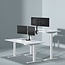 SBOX LCD-352/2-2 | Verstelbare Monitor-bureaubeugel | Tot 32" | Max 9kg | VESA 100x100 | 2 Monitoren