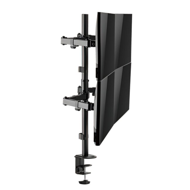 SBOX LCD-352/4-2 | Verstelbare Monitor-bureaubeugel | Tot 32" | Max 9kg | VESA 100x100 | 4 Monitoren