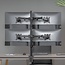 SBOX LCD-352/4-2 | Verstelbare Monitor-bureaubeugel | Tot 32" | Max 9kg | VESA 100x100 | 4 Monitoren