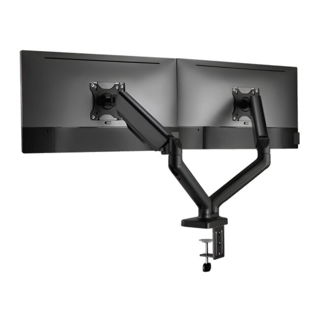 SBOX Flex LCD-S024-2 | Verstelbare Monitor-bureaubeugel | Tot 32" | Max 9kg | VESA 100x100 | 2 Monitoren