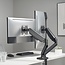 SBOX Flex LCD-S024-2 | Verstelbare Monitor-bureaubeugel | Tot 32" | Max 9kg | VESA 100x100 | 2 Monitoren
