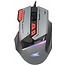 Baracuda MANTA RGB | Bekabelde Gaming Muis | Rechtshandig | USB-A | 12800 DPI | Grijs