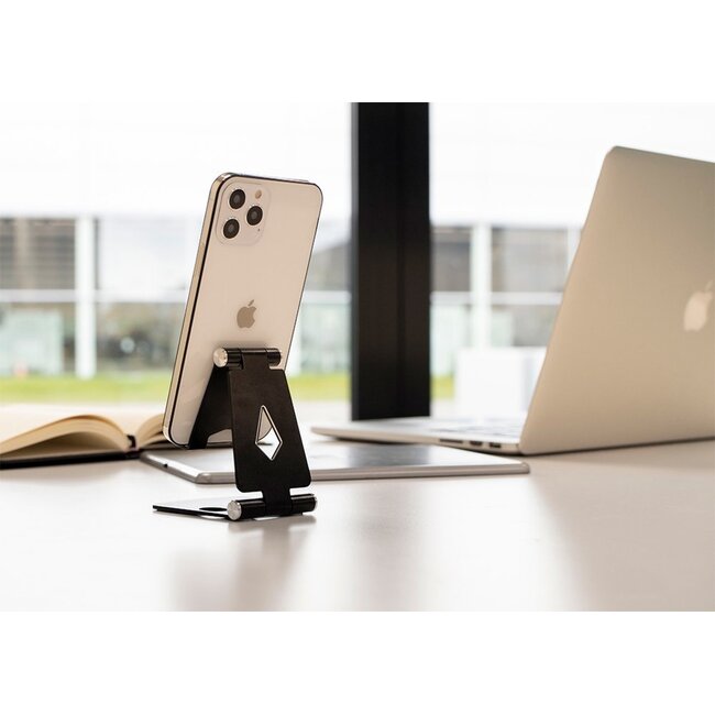 Mobiparts Phone Stand | Verstelbare Telefoonhouder van Metaal | Maat M