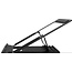 Mobiparts Laptopstandaard | Metaal | Zwart | Geschikt tot 17.3"