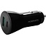 Mobiparts Car Charger | 2-Poorts USB-C & USB-A Autolader 30W PD Fast Charging | Zwart