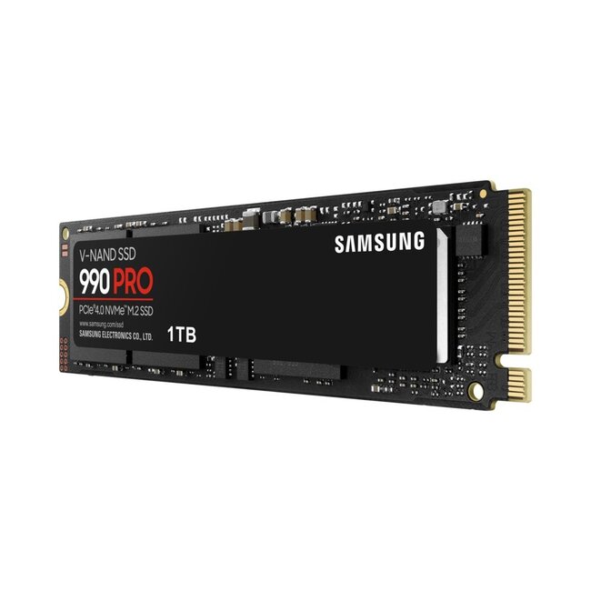 Samsung 990 PRO | 1TB NVMe SSD | M.2 Gen4 | 7.450MB/s Lezen | 6.900MB/s Schrijven