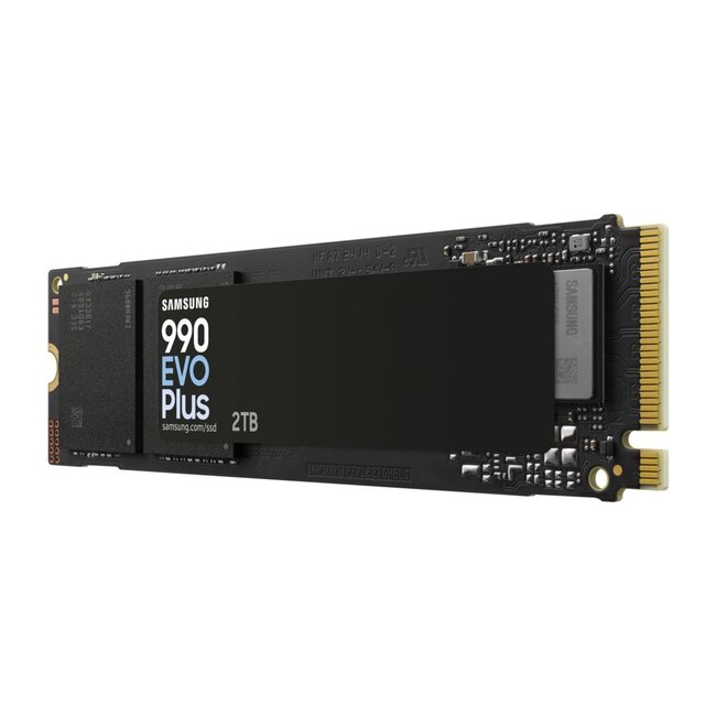 Samsung 990 EVO Plus | 2TB NVMe SSD | M.2 Gen4 | 7.250MB/s Lezen | 6.300MB/s Schrijven