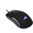 Baracuda NAUTILUS RGB | Bekabelde Gaming Muis | Rechtshandig | USB-A | 12800 DPI | Zwart