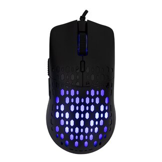 SBOX Baracuda OCTOPUS RGB | Bekabelde Gaming Muis | Rechtshandig | USB-A | 3600 DPI | Zwart