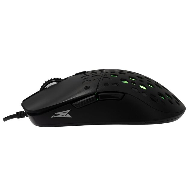 SBOX Baracuda OCTOPUS RGB | Bekabelde Gaming Muis | Rechtshandig | USB-A | 3600 DPI | Zwart