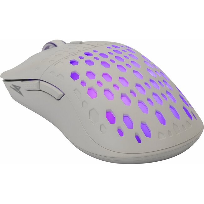 SBOX Baracuda OCTOPUS RGB | Bekabelde Gaming Muis | Rechtshandig | USB-A | 3600 DPI | Wit