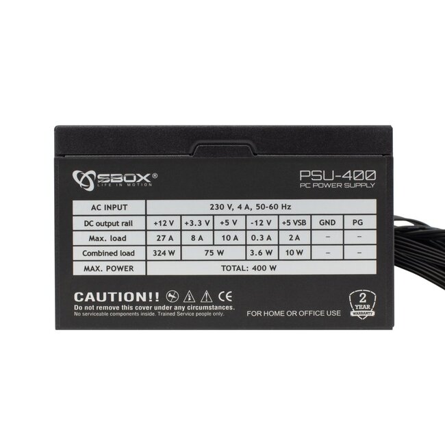 SBOX PCC-12 | Micro-ATX PC Case | Inclusief 500W PSU | USB 3.0 | Behuizing