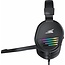 Baracuda PEARL RGB | On-Ear Gaming Headset 3,5mm en USB | Zwart
