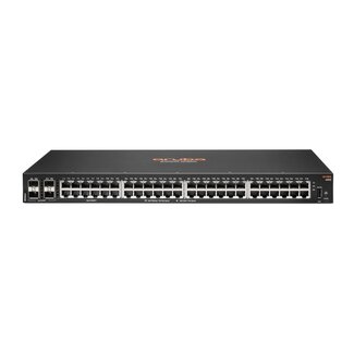 Hewlett Packard Aruba 6000 48G 4SFP | Managed L3 Switch | 48x Gigabit Ethernet | 4x SFP | 1U Rackmount