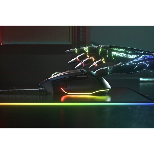 Razer Basilisk V3 | Bekabelde Gaming Muis | Rechtshandig | USB-A | 26000 DPI | Zwart