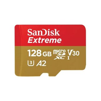 Sandisk SanDisk Extreme | MicroSDXC | 128GB | Class 10 | UHS-I U3