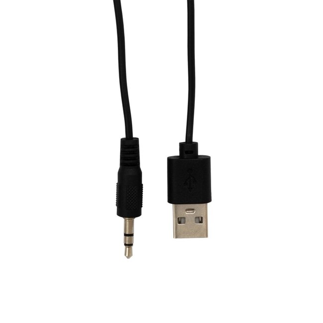 Baracuda SEASHELL Rainbow | 2.0 Stereo Luidsprekerset USB | 2x3000mW | Zwart